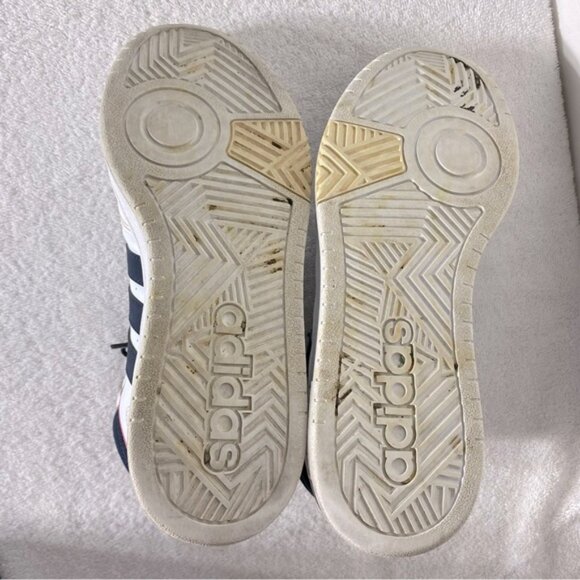 Adidas Hoops 3.0 Mid Classic High Top Lace Up Sneakers Athletic Shoes 8.5 - Picture 6 of 11